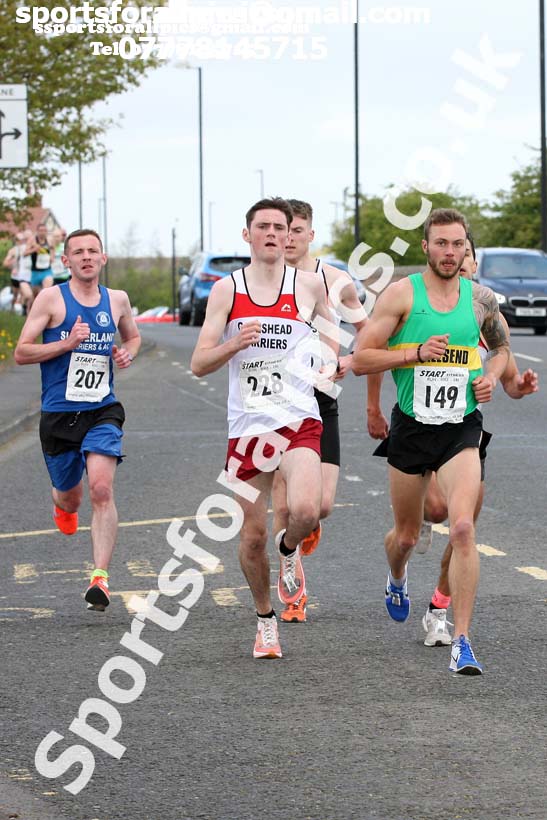 Terry O'Gara Memorial 5k Road Race, Wallsend. Photo:  David T. Hewitson/Sports for All Pics